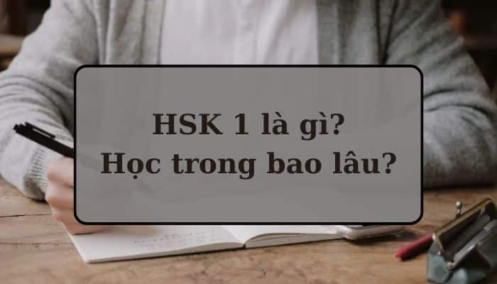 [GIẢI ĐÁP] HSK 1 là gì? Học trong bao lâu?