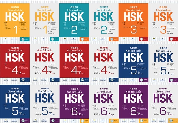 giáo trình chuẩn HSK PDF từ HSK 1 – HSK 6 Tiếng Việt