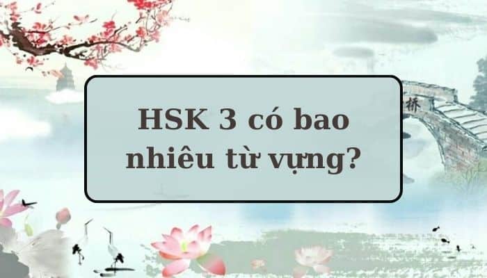 [Hỏi Đáp] HSK 3 có bao nhiêu từ vựng?